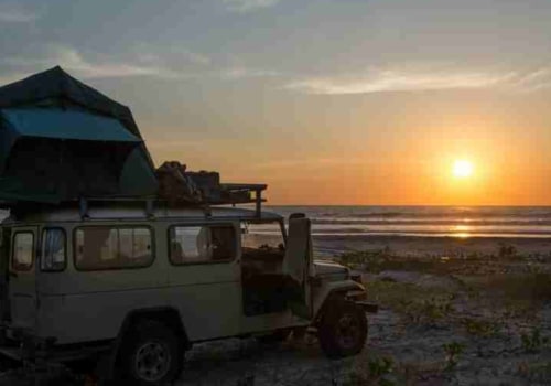 What is the advantage of a rooftop tent?